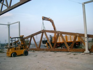 Capannone industriale Edilartigianlegno srl - Postiglione (SA)
