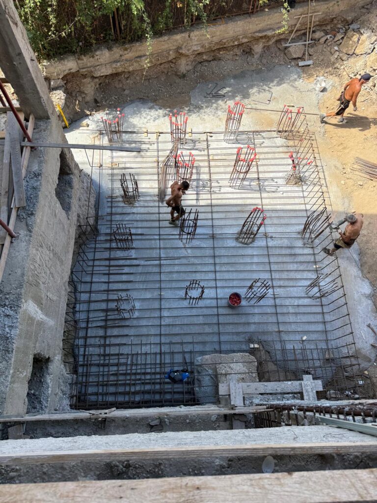 Seismic retrofitting site of the Simonetta Lamberti school, Cava de' Tirreni (SA)